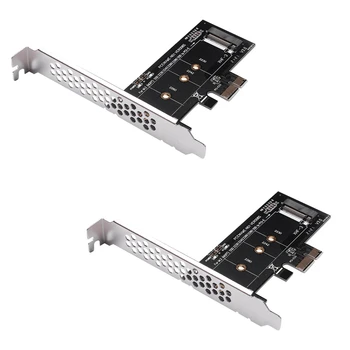 2 Допълнителни карти PCIE КЪМ адаптер M2 PCI Express 3.0 X1 КЪМ NVME SSD Поддръжка адаптер M2 PCIE Raiser 2230 2260 2280 М 2 SSD