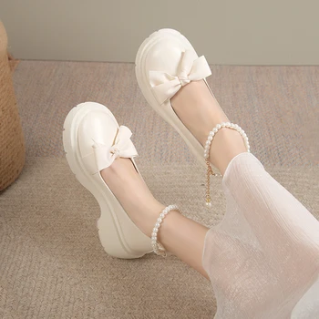 2023 Модни дамски обувки, обувки-лодки в стил Лолита