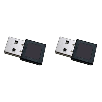 2X Mini USB Модул, Четец за Пръстови отпечатъци, USB Устройство, Четец на Пръстови Отпечатъци За Windows 10 11 Здравей Biometrics Ключ за Безопасност