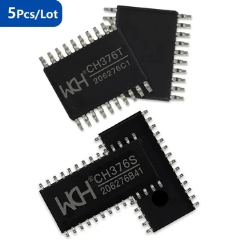 USB Устройство-чип за управление на файлове CH376, SD карта UART в режим на хоста, 8-битов паралелен порт SPI, CH376T/CH376S, 5 комплекта /страна
