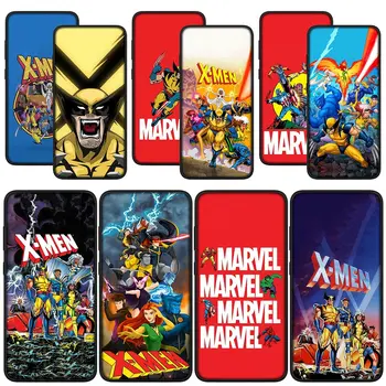 X Men на Marvel Wolverine Xmen Калъф за телефон Realme C2 C3 C12 C25 C15 C21Y C25Y C21 C11 C30 C31 C33 C35 C55 5 5I 6 6i 8 Калъф