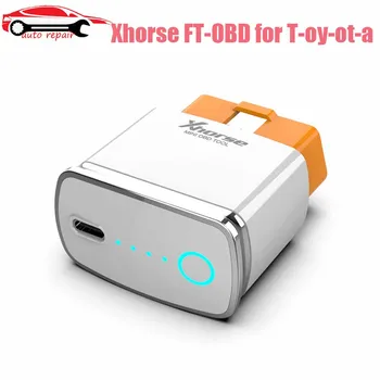 Xhorse XDMOT0GL MINI OBD Tool FT-OBD за T-oy-ot-a Smart Key Поддържа Добавянето на ключ и програмиране на всички загубени ключове OBD
