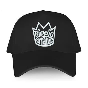 Бейзболни шапки Ежедневни Летни шапки в стил хип-хоп, Регулируеми biggie smalls царе crown, Модна шапка Унисекс, Дамски брандираната спортна шапка