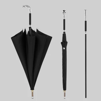 Висококачествен мъжки чадър, ветрозащитный, здрав, ретро Външен усилвател плажен чадър Guarda Sol De Praia