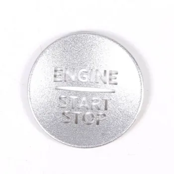 Висококачествена хромирана стикер върху бутона стартиране на двигателя на Ford Maverick 2022 2023 с продължително изпълнение