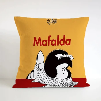 Декоративни калъфки за възглавници за дивана Mafaldas Двустранен Квадратна калъфка за възглавница Подарък Калъфка възглавница Есенния декор 45x45 възглавници
