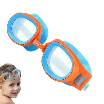 Детски очила за момчета, водоустойчив очила за плуване HD, очила за плуване със защита от ултравиолетови лъчи за момичета, очила за плуване в басейна, на плажа