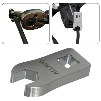 Динамометричен ключ Гаечен ключ, Инструмент за поддръжка на велосипеди, 8 мм, 8 мм, Инструмент за закрепване на болт на кормилото на мотора, Дискове спирачки, Здрав и висококачествен