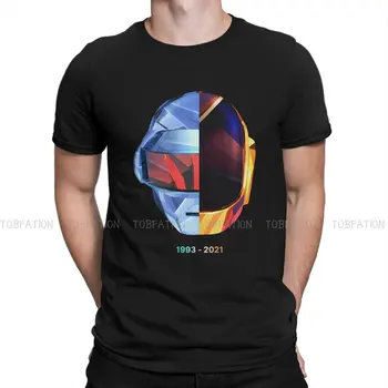 Епилог от 1993 до 2021 година Хип-Хоп Тениска Daft Punk Креативна Градинска Дрехи Удобна Мъжка Тениска С Къс Ръкав Специален Подарък Облекло
