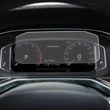 Защитно фолио от закалено стъкло за Volkswagen VW Polo Liftback 2020 2021 Стикер на екрана на арматурното табло за измерване на скоростта