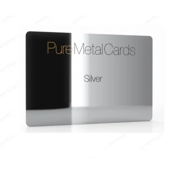 По поръчка. продукт.Изработена по поръчка, метални NFC-карта на стандарта ISO 14443 A RFID клас лукс със 