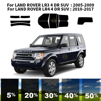 Предварително Нарязани на нанокерамика комплект за кола UV-оцветяването на прозорци на Автомобили Прозорец филм за suv-LAND ROVER LR3 4 DR 2005-2009 г.