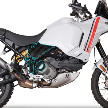 Стикер 2023 DesertX Защитен стикер от въглеродни влакна за тяло мотоциклет Стикер Ducati Desert Х 2022 2023